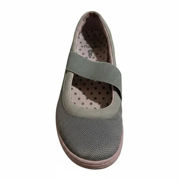 Ahnu by Teva Telegraph Women's Size 10 Mary Jane Flats Grey Pink Polka Dot Sport - Picture 10 of 14